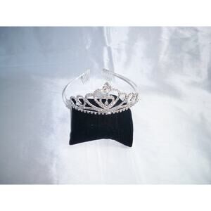 rhinestone tiara crown wedding bridal prom homecoming formal evening tiara crown